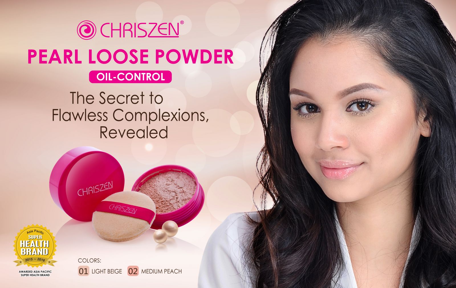 Chriszen Pearl Loose Powder [2 Types To Choose]